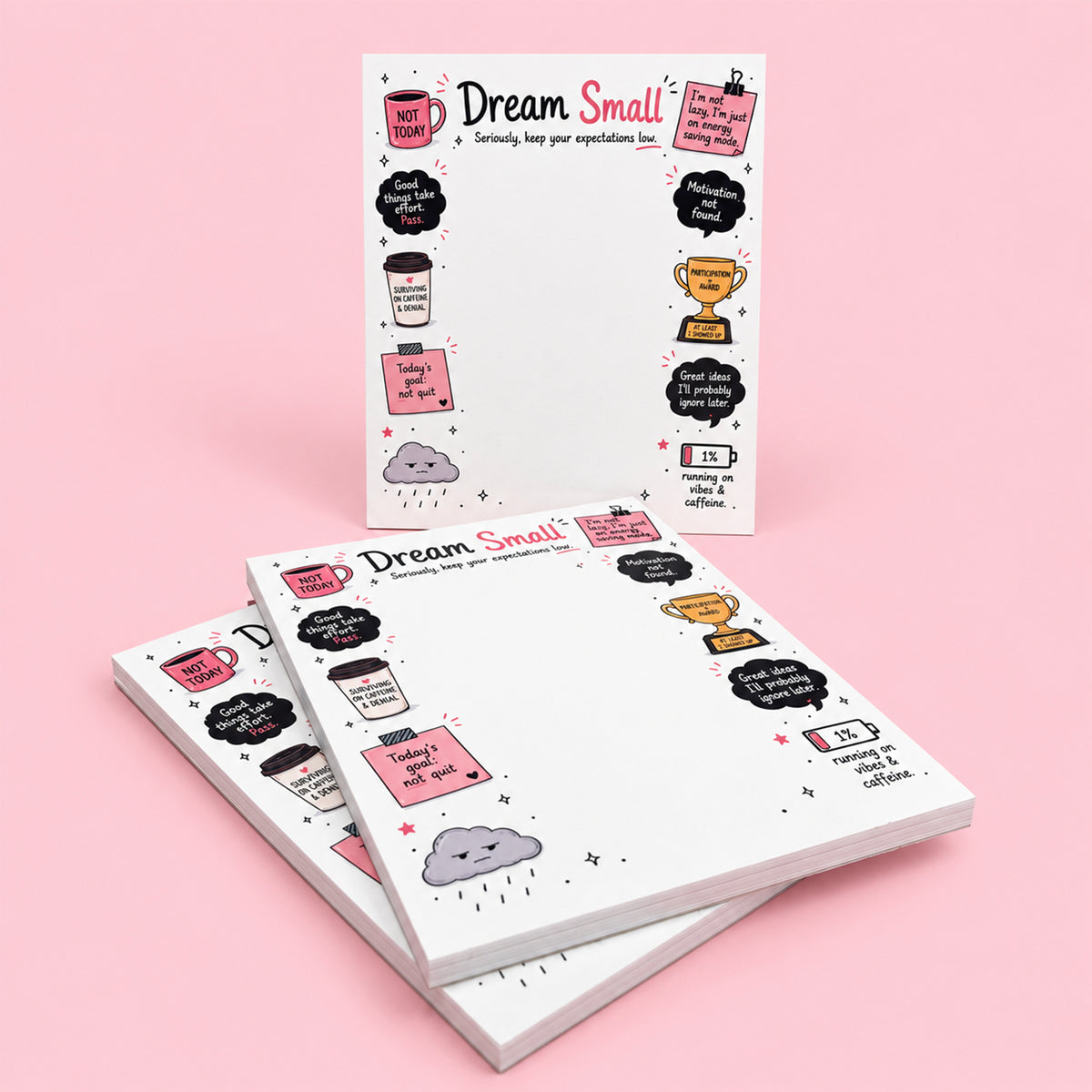 Unmotivational Small Notepad