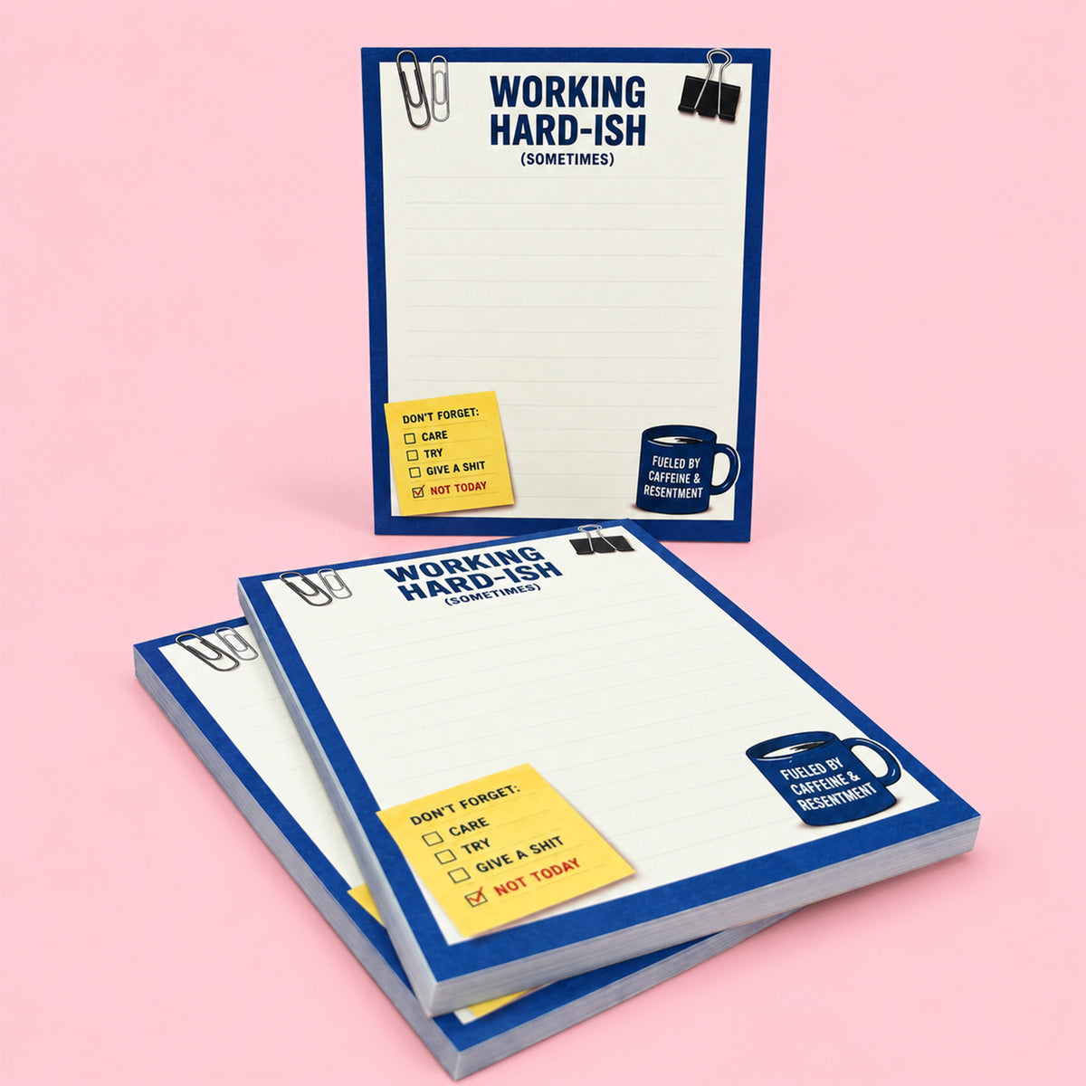 Work is Bullshit Small Notepad