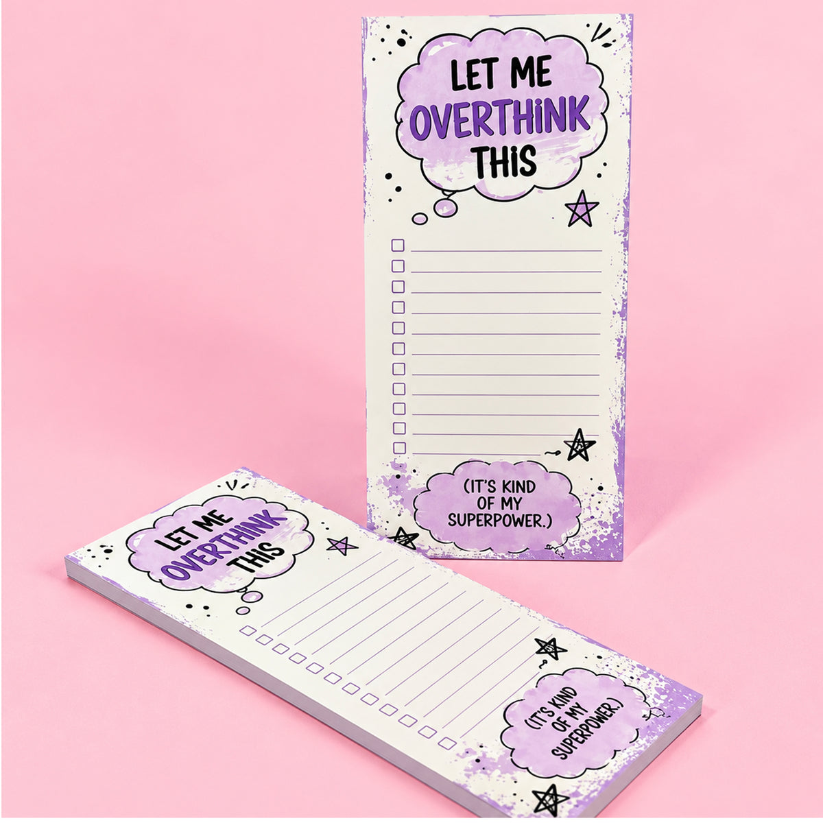Let Me Overthink This Notepad