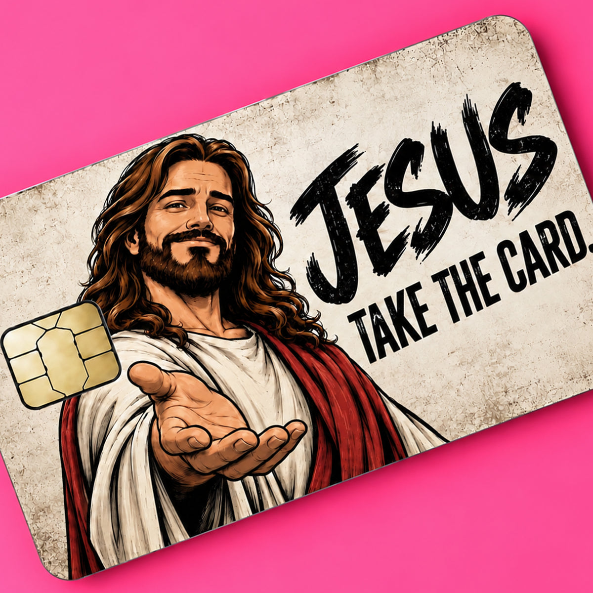 Jesus Take The Card Credit Card Skin