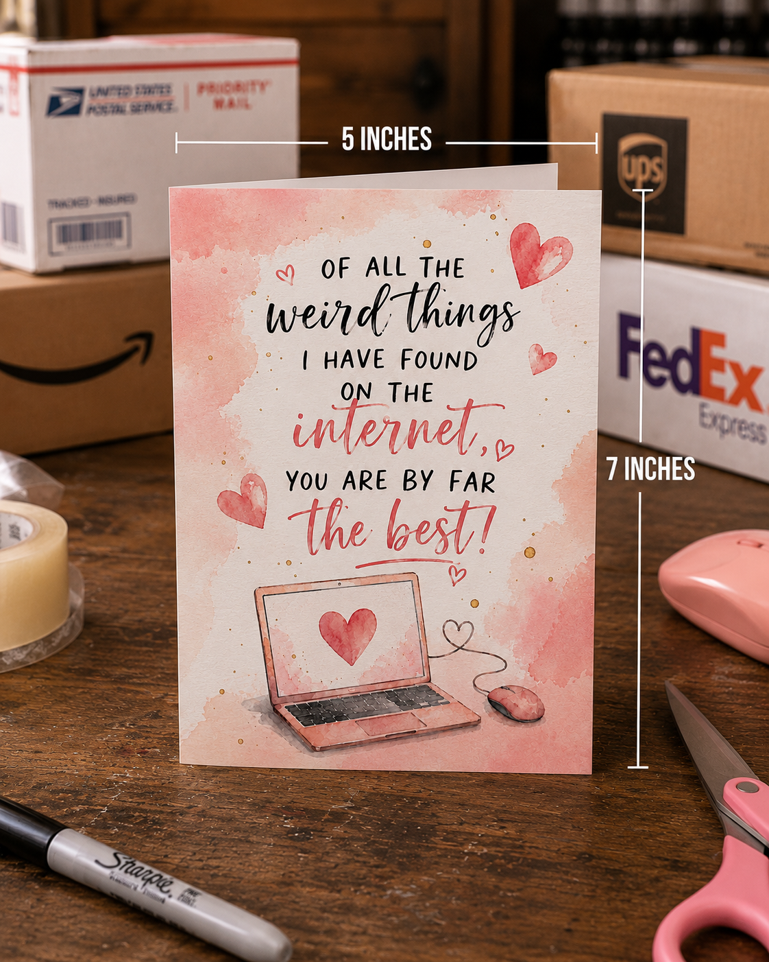 Weird Online Thing Love Card