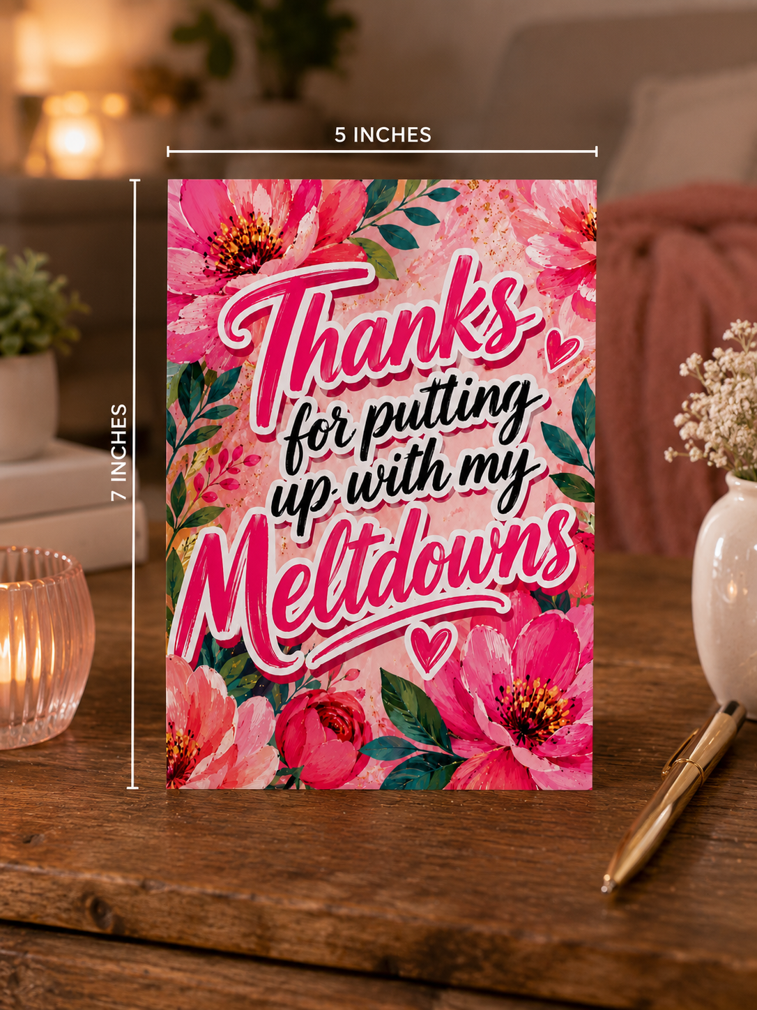 Meltdowns Appreciation Card