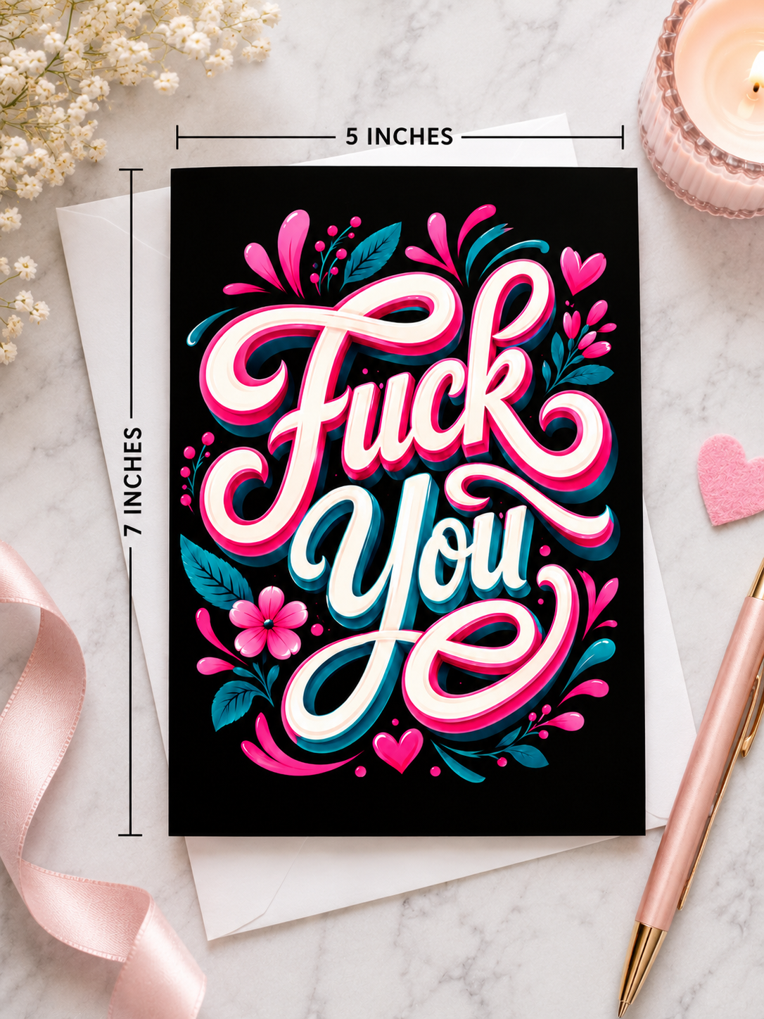 Fuck You Sarcastic Greeting Card