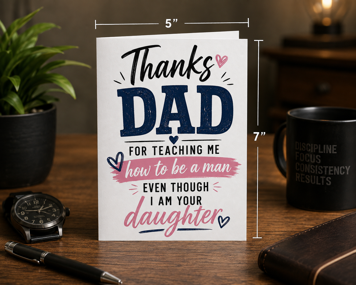 Thanks Dad Greeting Card