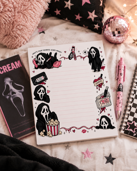 Ghostface Small Notepad