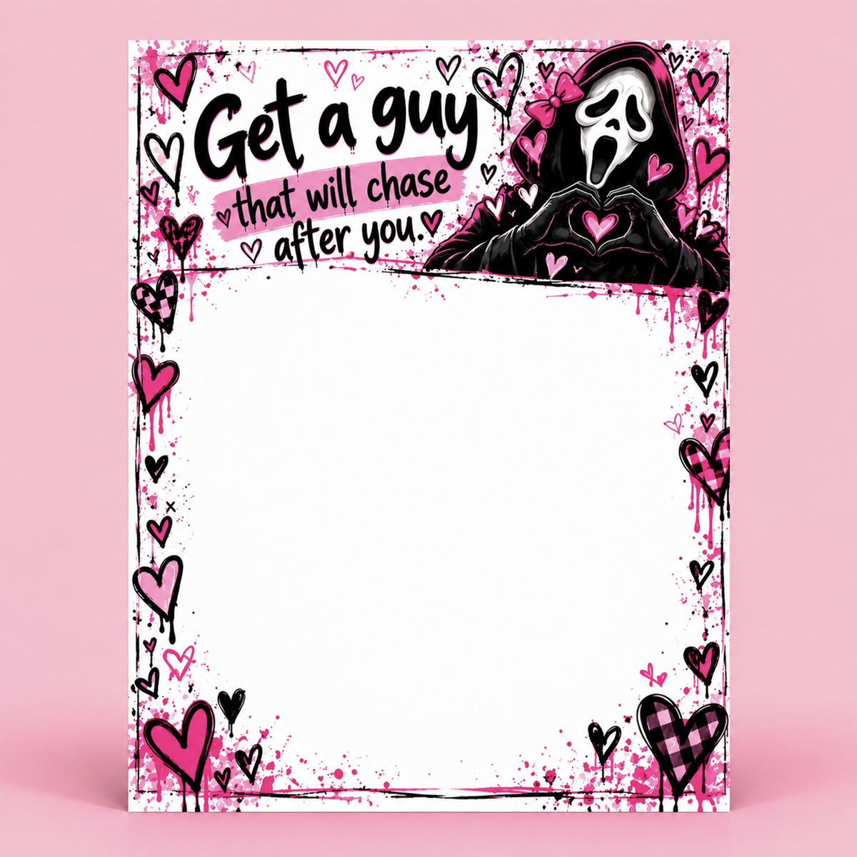 Ghostface Small Notepad - Get a Guy