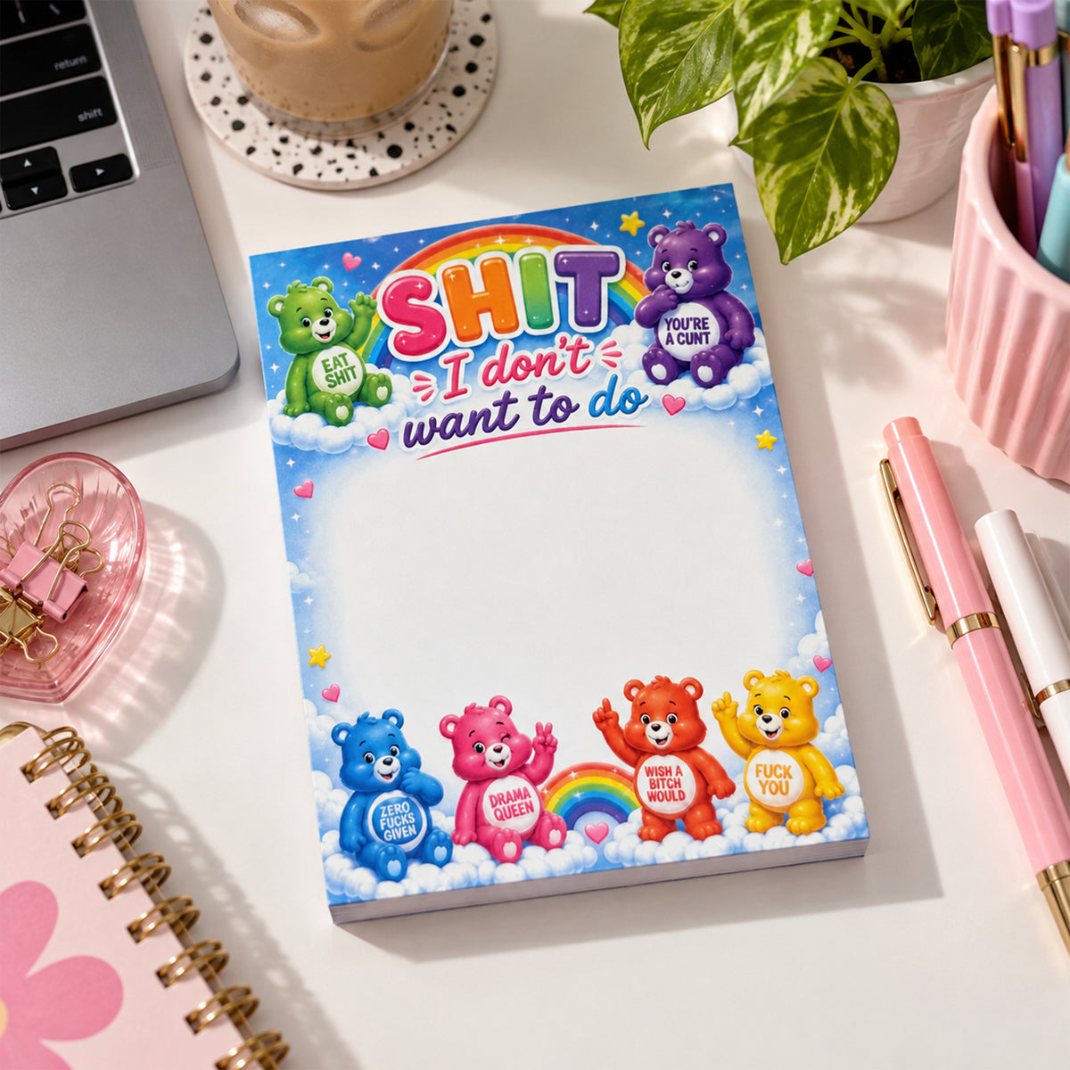 Swear Bears Notepad