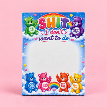 Swear Bears Notepad