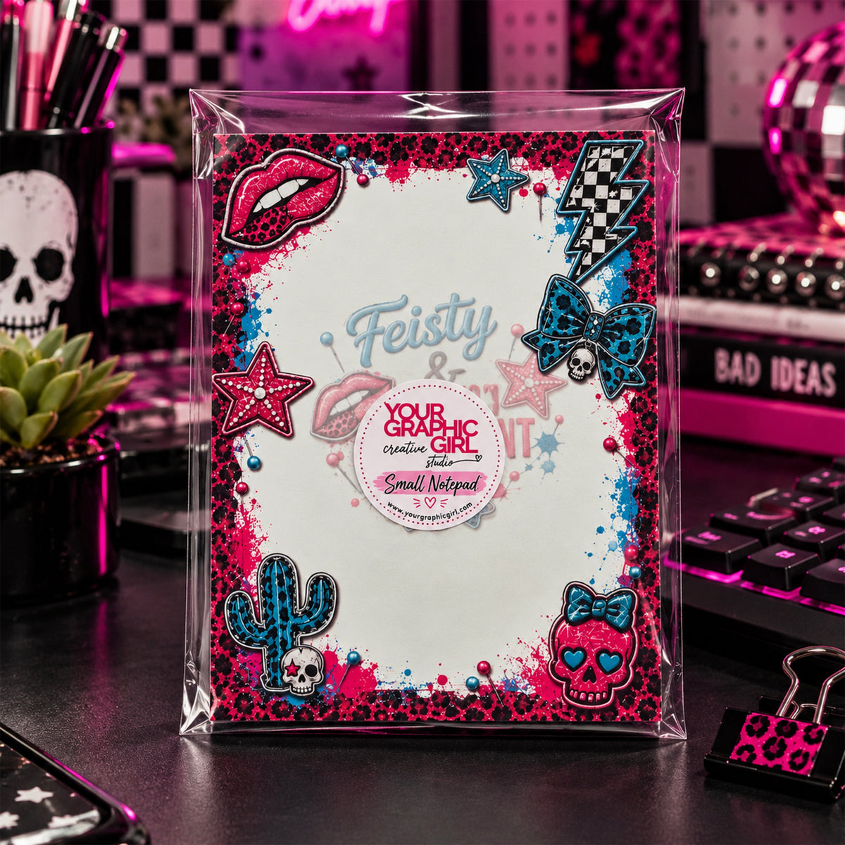 Feisty & Non-Compliant Small Notepad