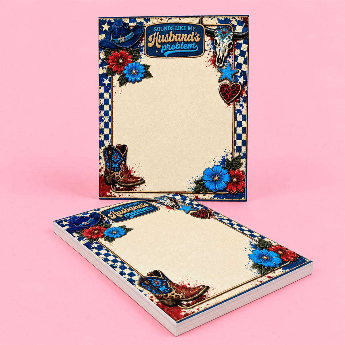 Sounds Like My Husband’s Problem Small Notepad