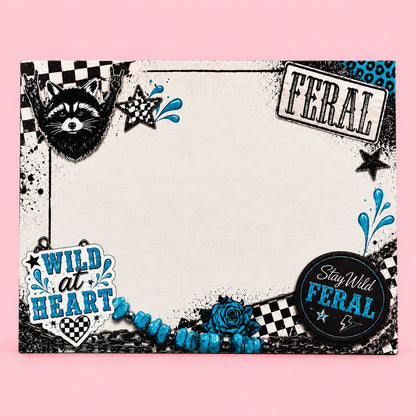 Wild & Feral Small Notepad
