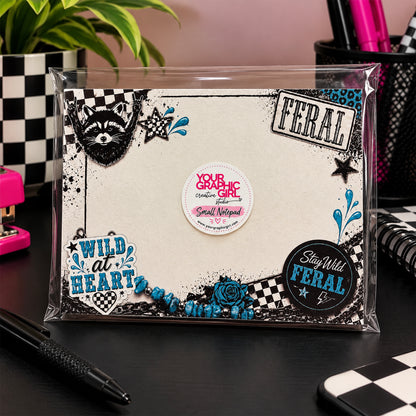 Wild & Feral Small Notepad