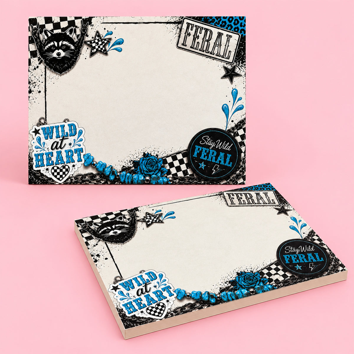 Wild & Feral Small Notepad