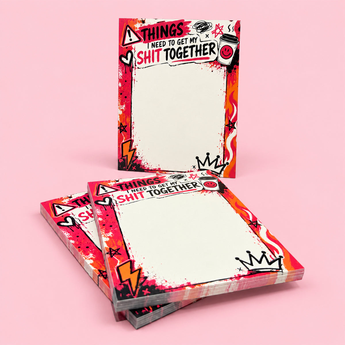 Hot Mess Headquarters Small Notepad