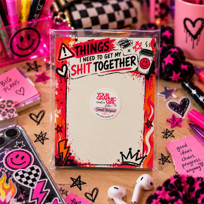 Hot Mess Headquarters Small Notepad
