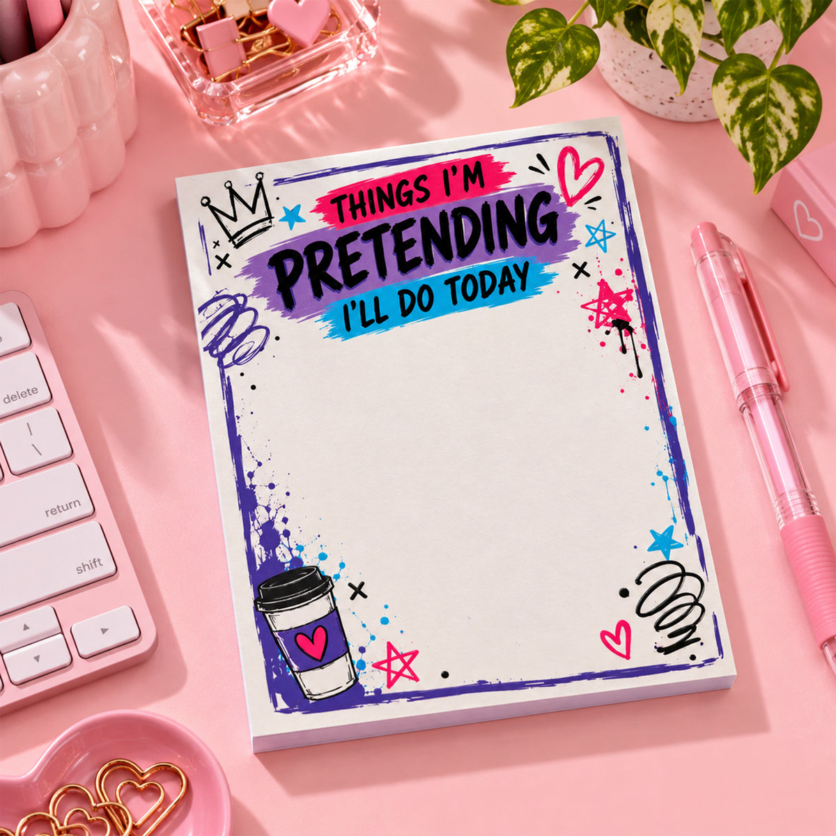 Delulu Small Notepad