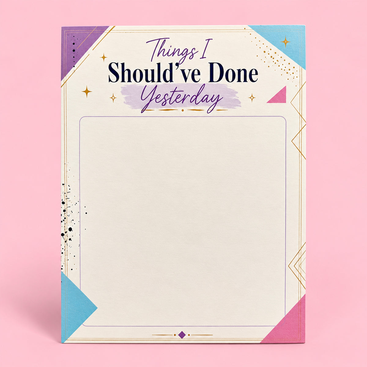 Professional Procrastinator Small Notepad