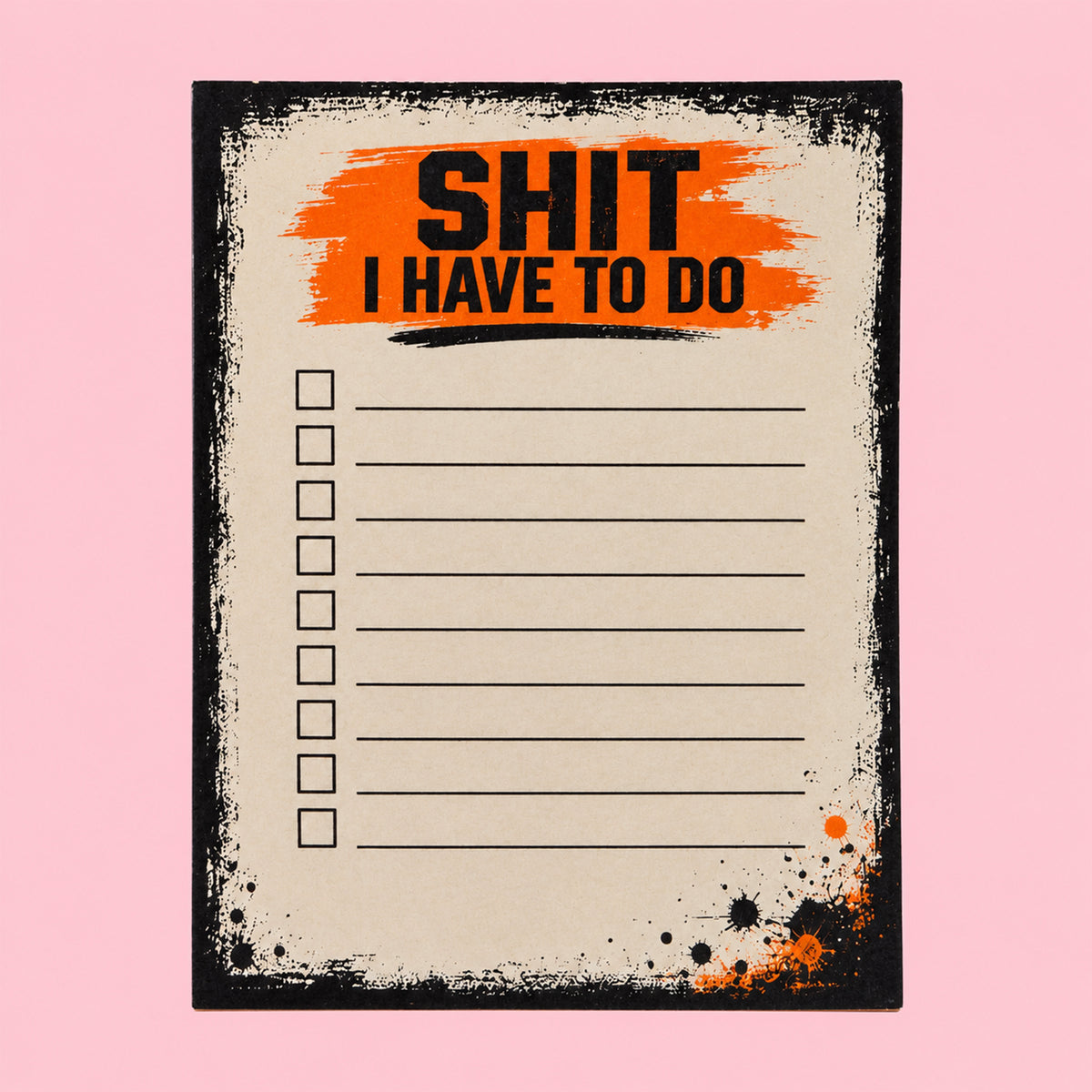 Shit I Have To Do Small Notepad