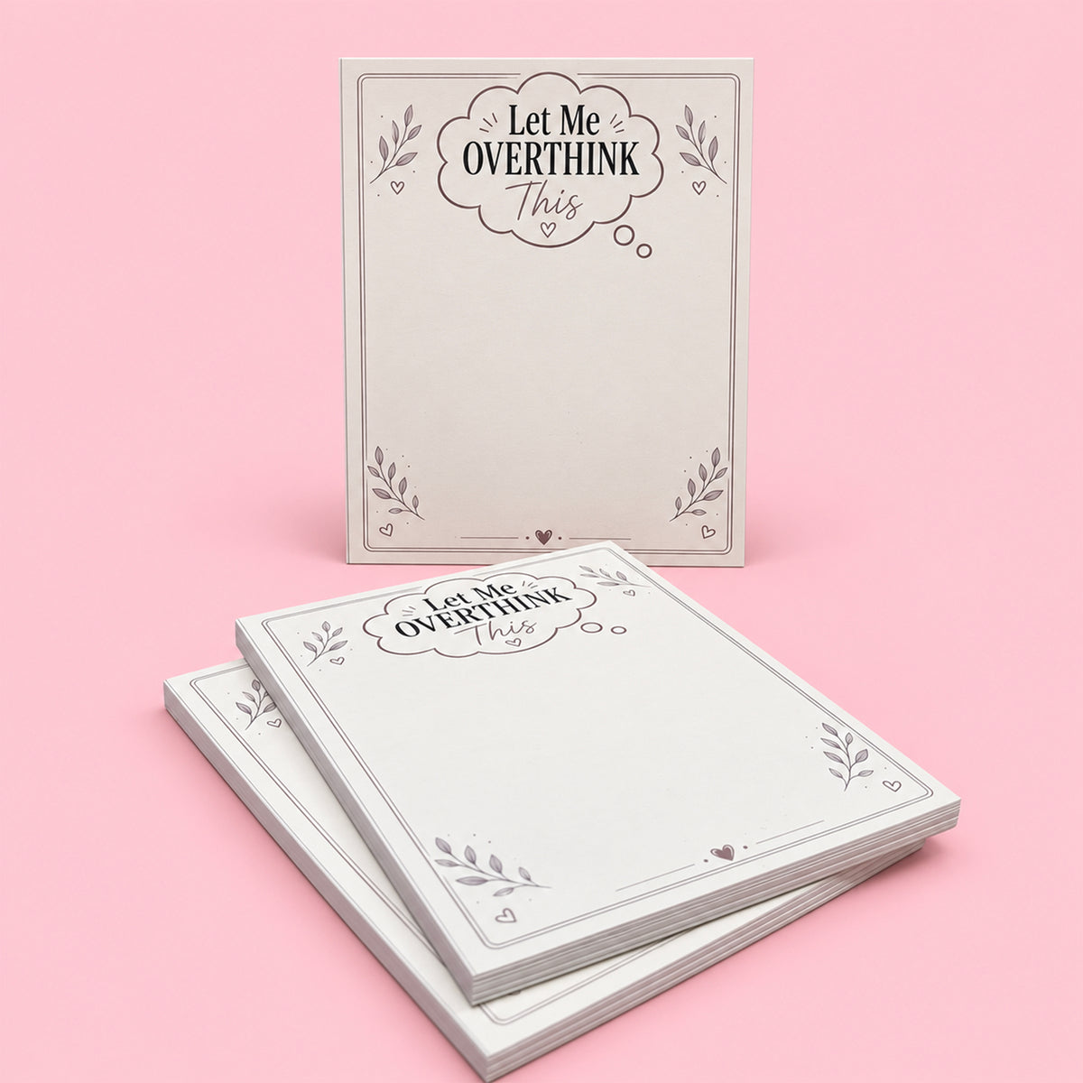 Overthinking Department Small Notepad