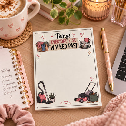 Domestic Disaster Small Notepad