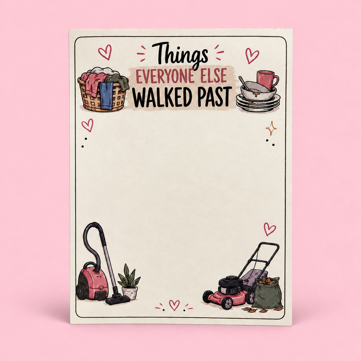 Domestic Disaster Small Notepad