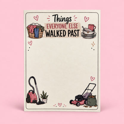 Domestic Disaster Small Notepad