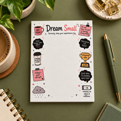 Unmotivational Small Notepad