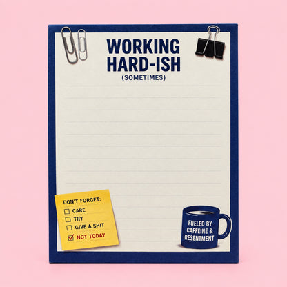 Work is Bullshit Small Notepad
