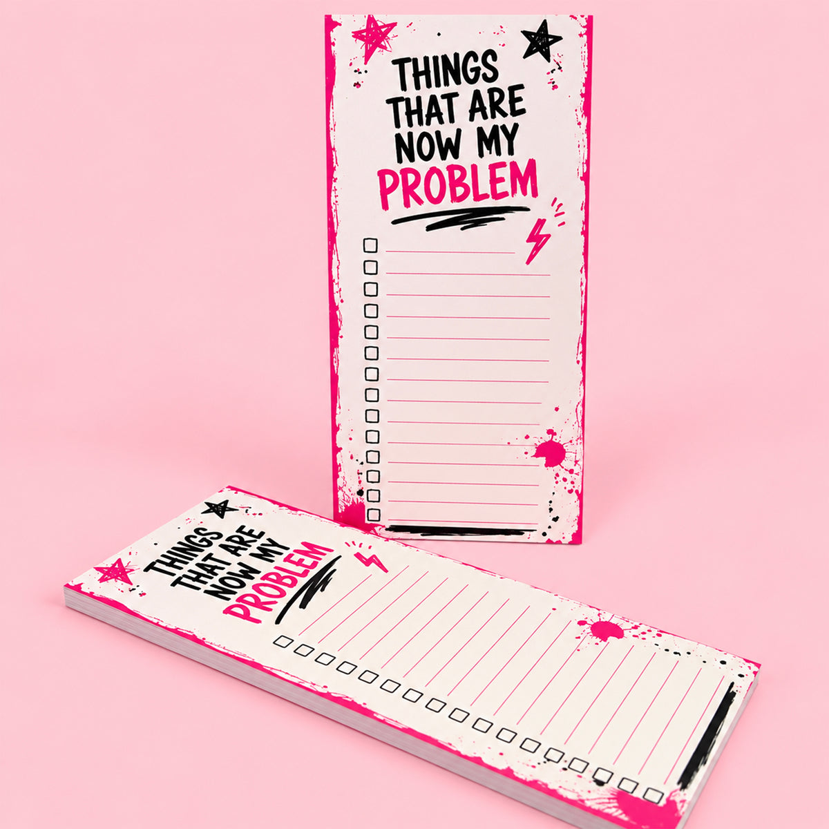 Things That Are Now My Problem Notepad