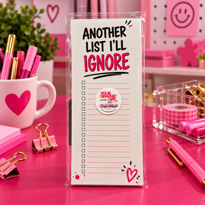 Another List I'll Ignore Notepad
