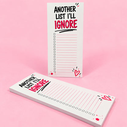Another List I'll Ignore Notepad