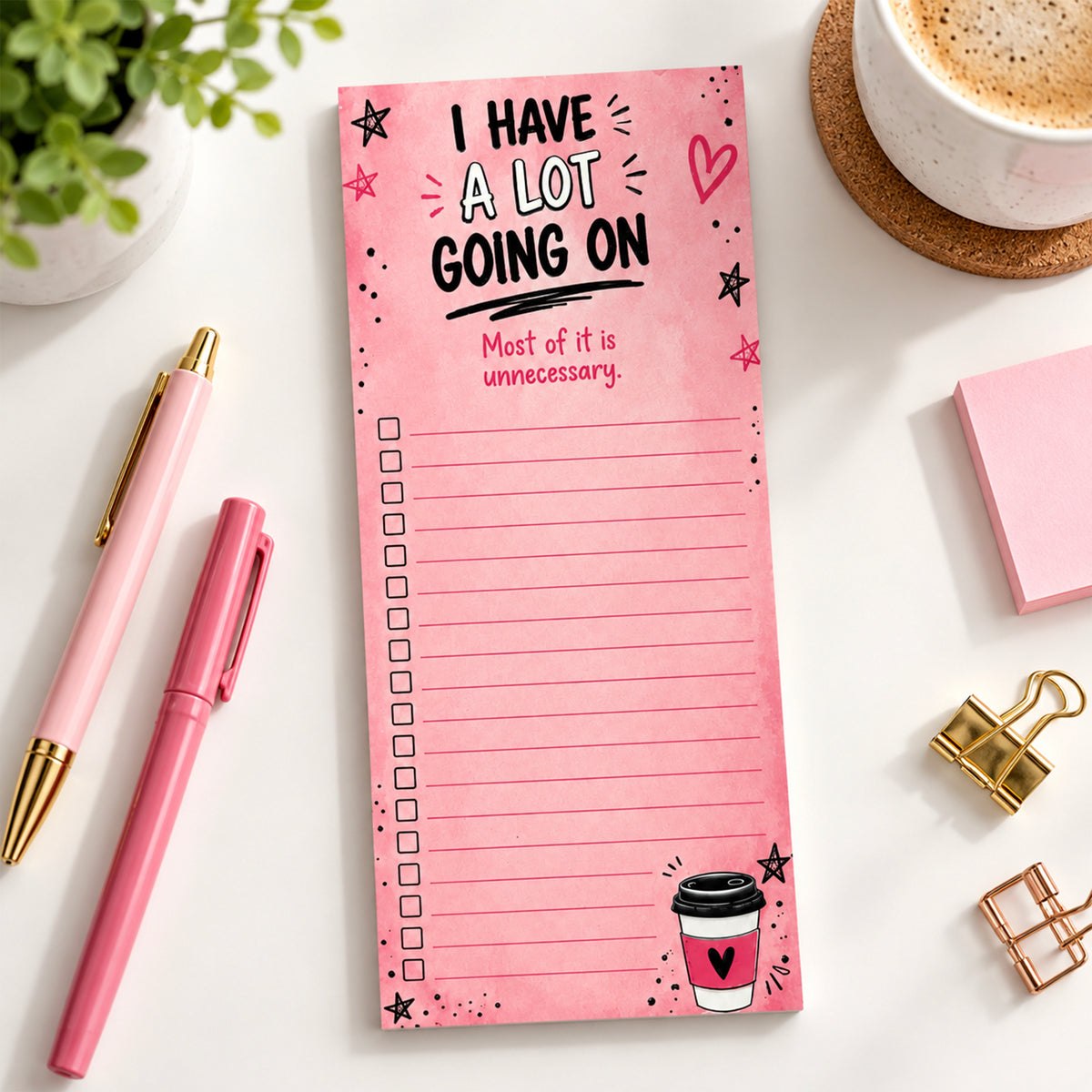 I Have A Lot Going On Notepad