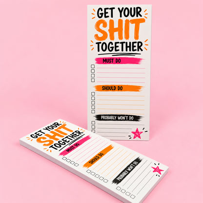 Get Your Shit Together Notepad