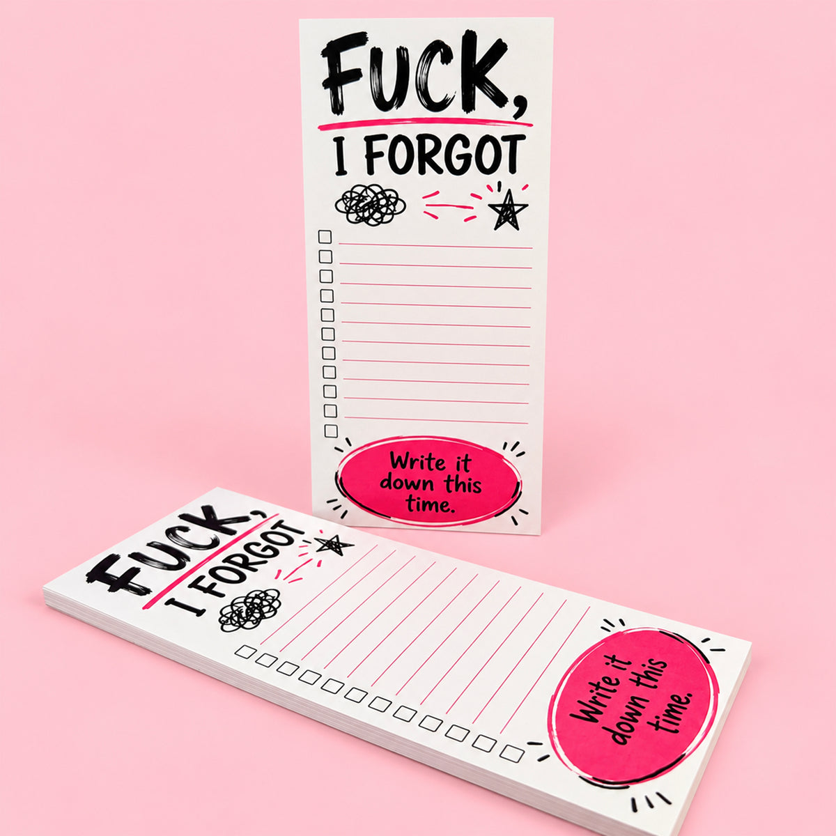 Fuck I Forgot Notepad