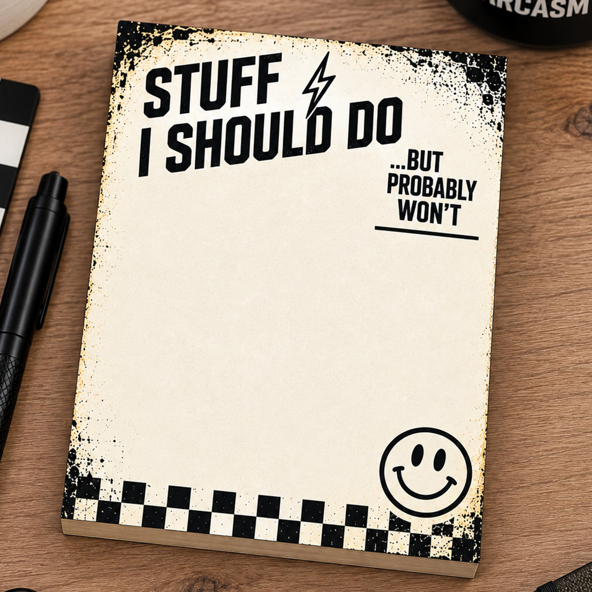 Stuff I Should Do Small Notepad