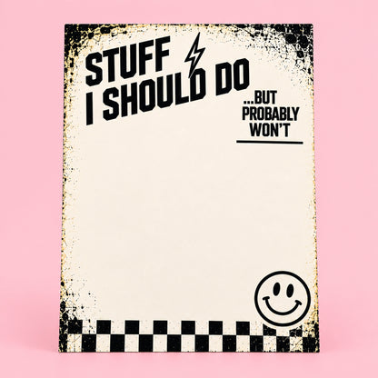 Stuff I Should Do Small Notepad
