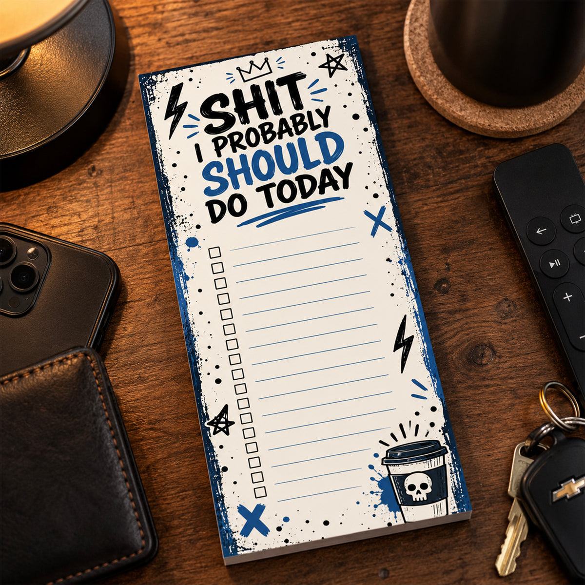Shit I Should Probably Do Today Notepad