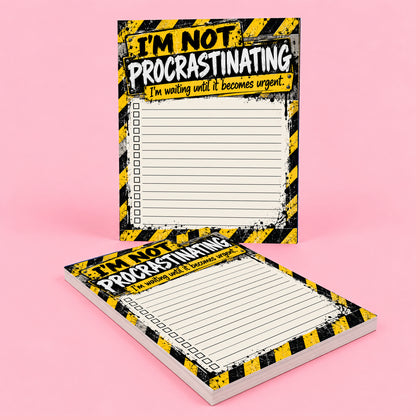 I’m Not Procrastinating Notepad