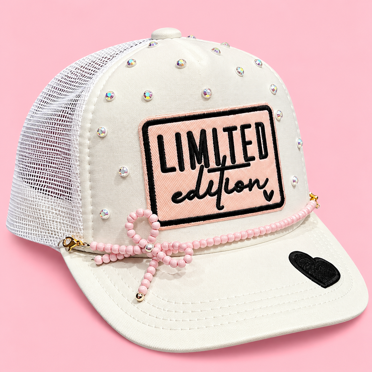 Limited Edition Bow Trucker Hat -by Rose!