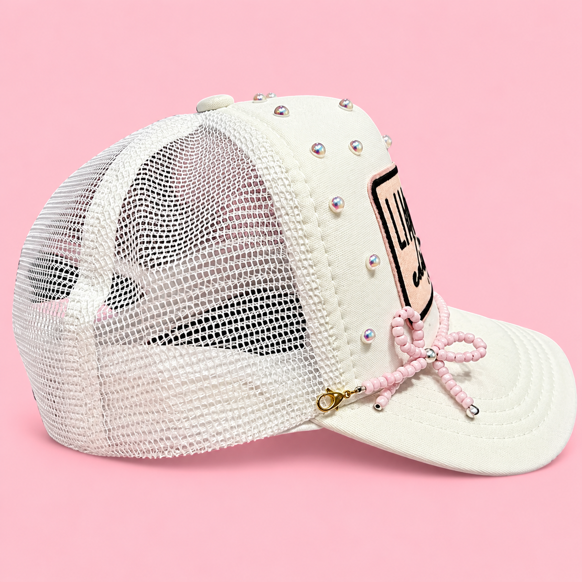 Limited Edition Bow Trucker Hat -by Rose!