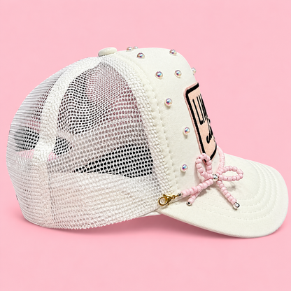 Limited Edition Bow Trucker Hat -by Rose!