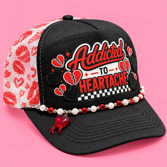 Addicted to Heartache Trucker Hat