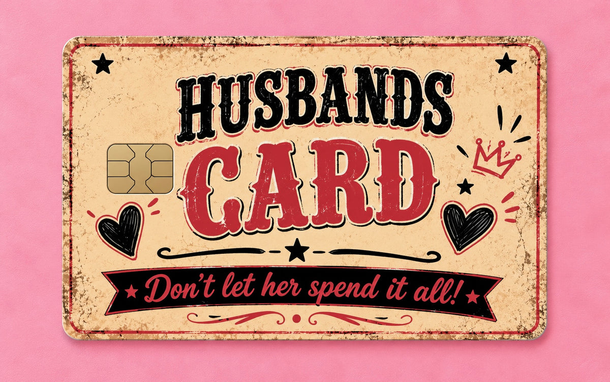 Husband's Card Credit Card Skin