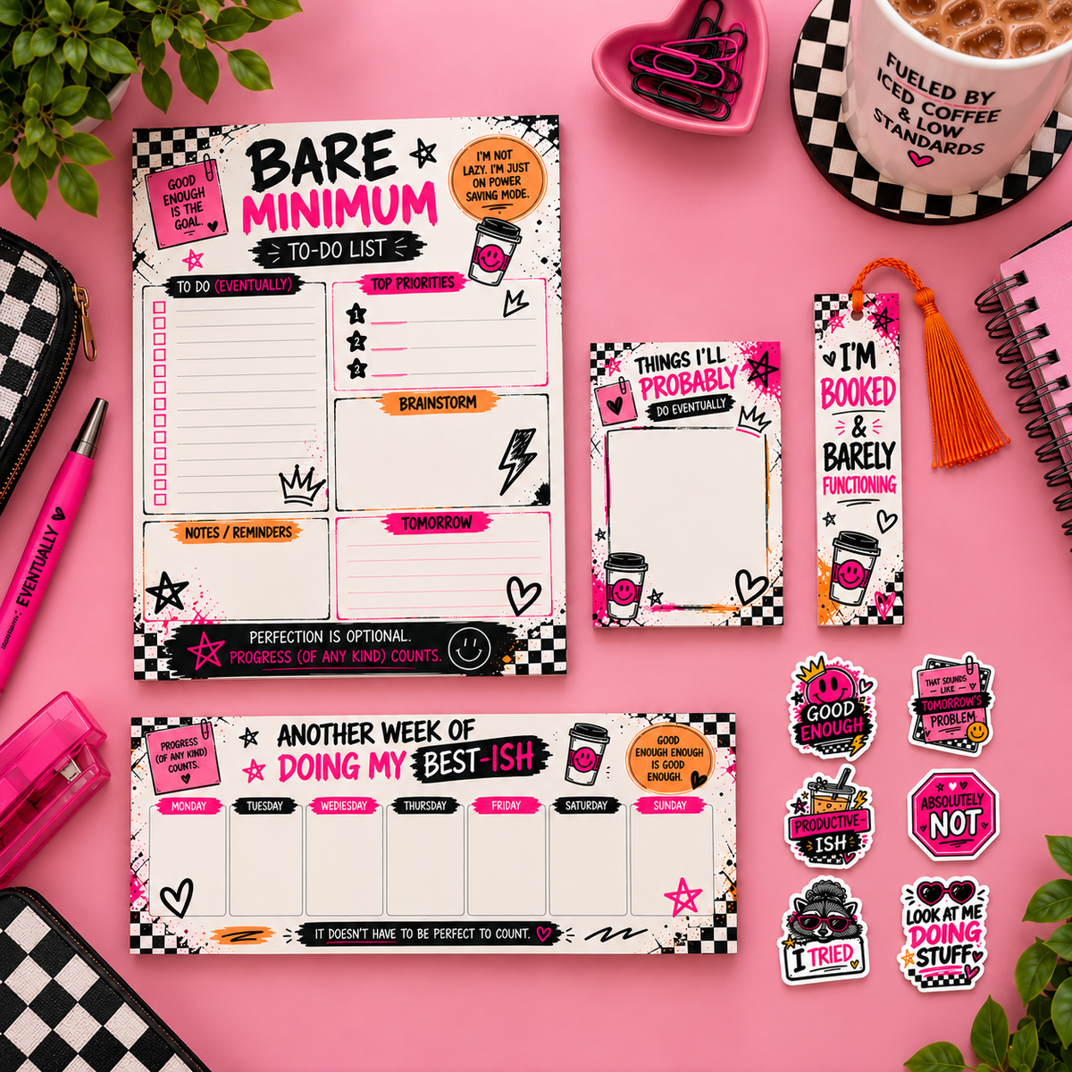 Bare Minimum Stationery Set