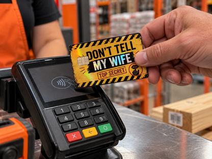 Don’t Tell My Wife Credit Card Skin