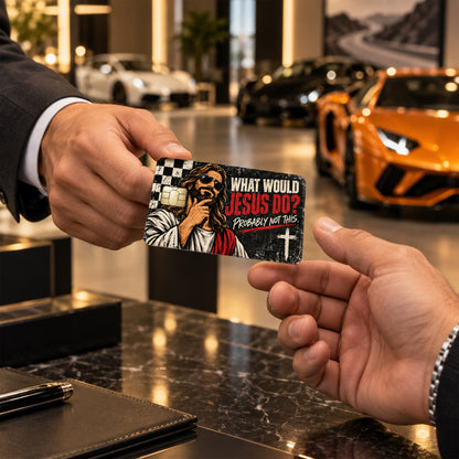 What Would Jesus Do Credit Card Skin