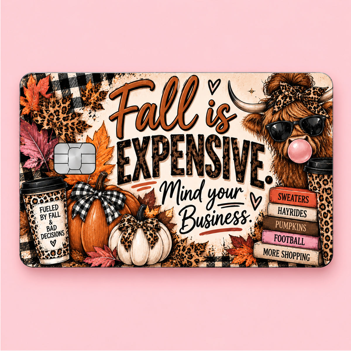 Fall Collection Credit Card Skins