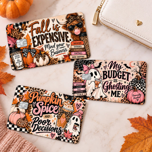 Fall Collection Credit Card Skins