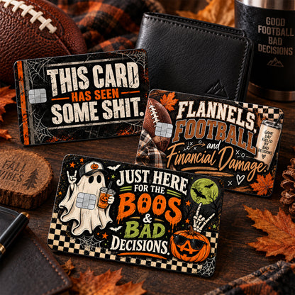 Fall Collection Credit Card Skins (For the guys!)