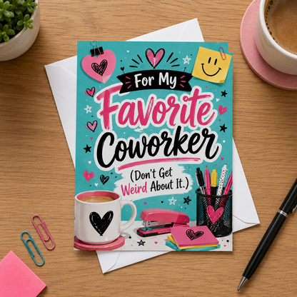 Favorite Coworker Card